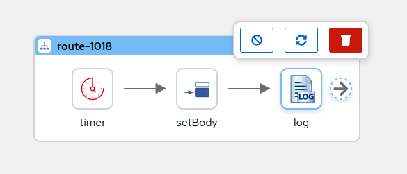 Showcasing the append button