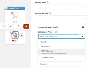 JDBC component
