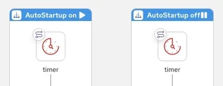 Auto Startup on/off