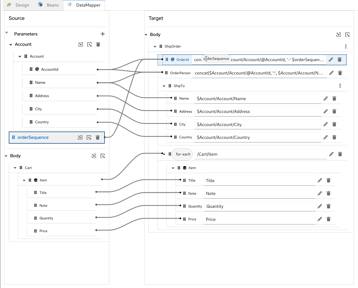 showcasing the datamapper