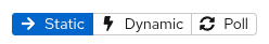 showcasing the endpoint type selector
