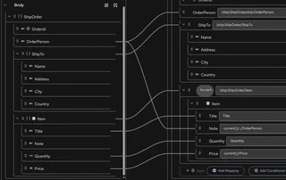 Datamapper: XPath with current() function