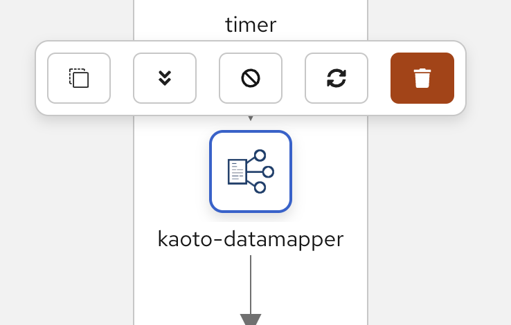 Kaoto DataMapper step