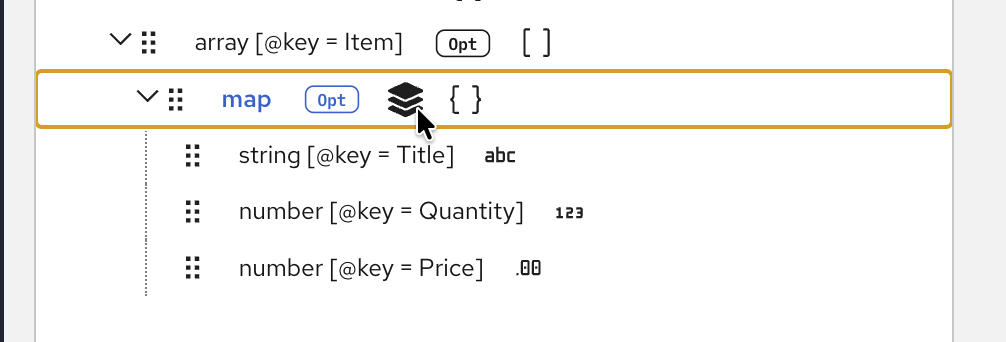 Array field with collection children