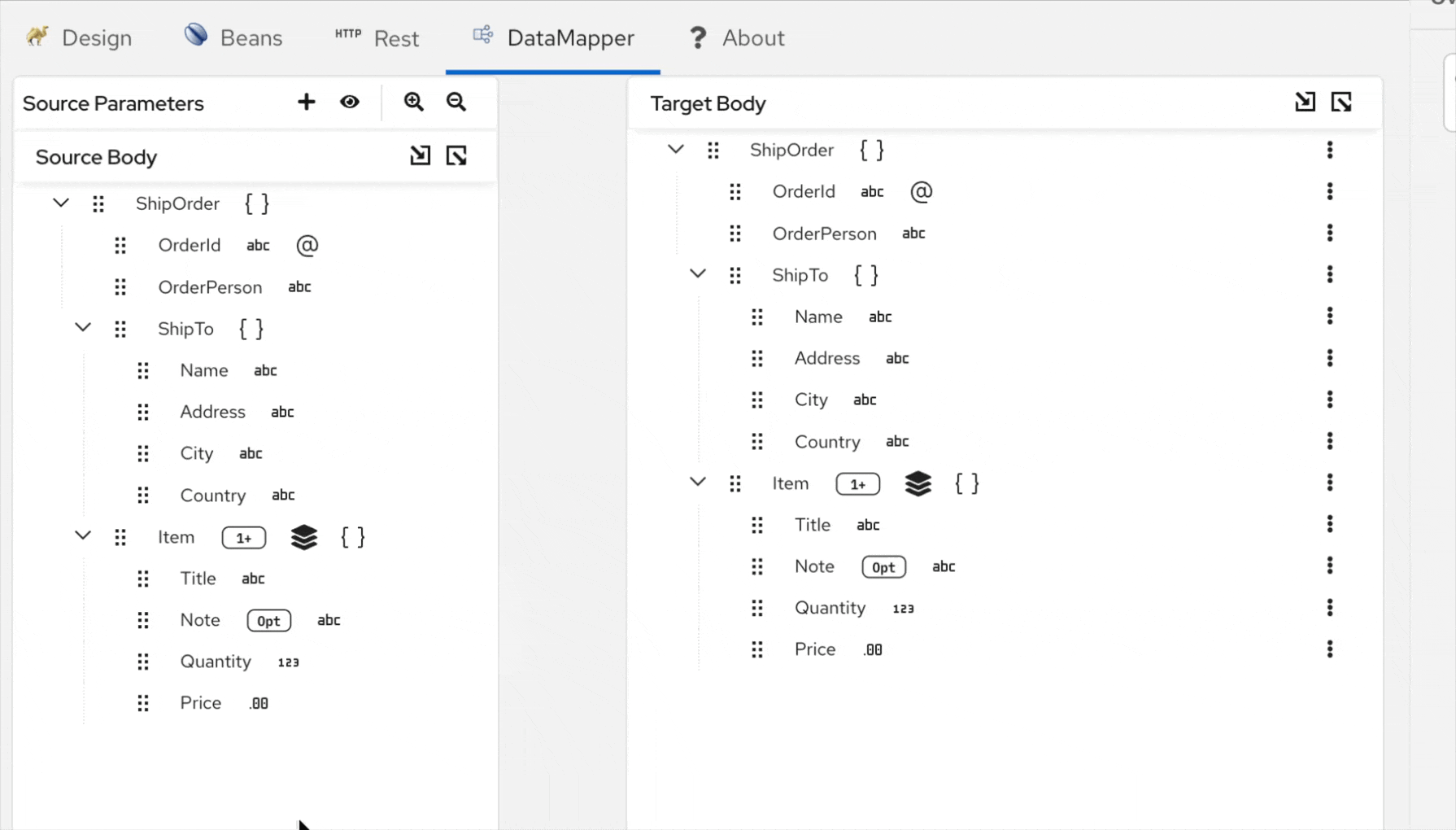 Collection-to-collection mapping with for-each loop