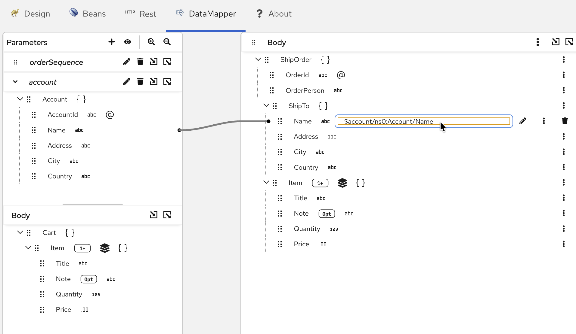 Type the XPath expression