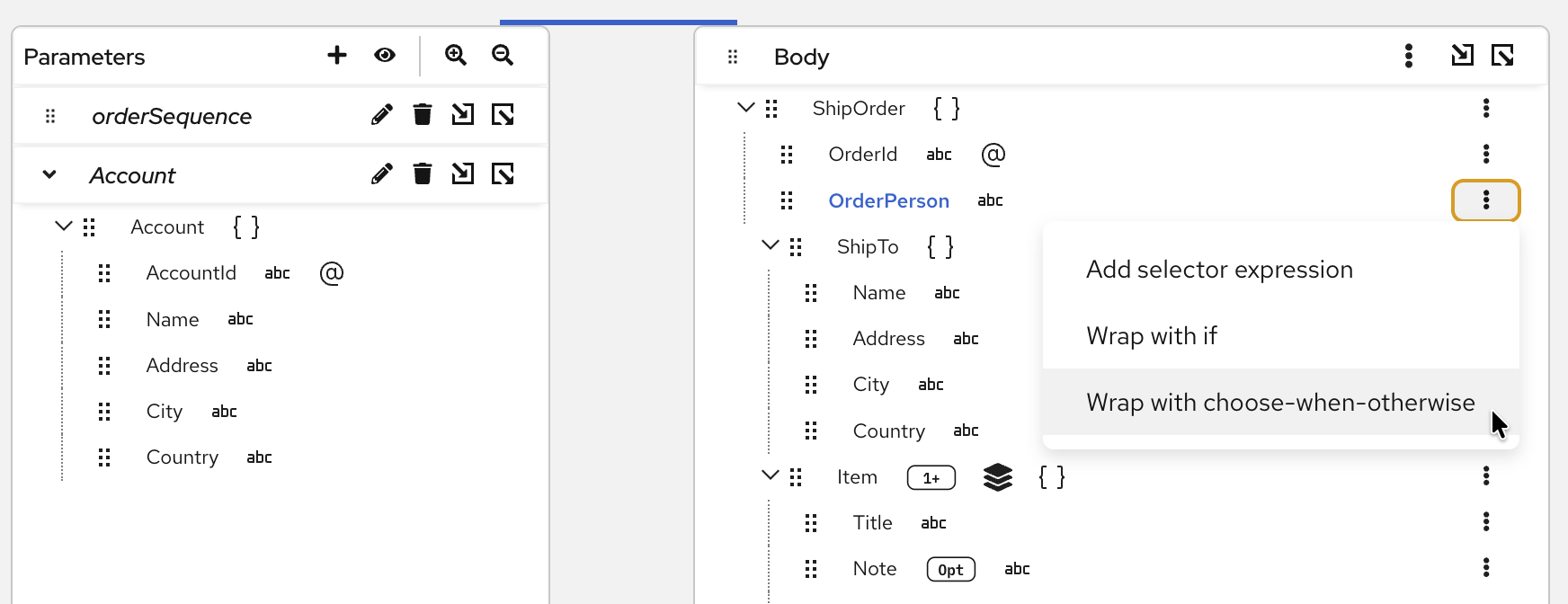 Select choose-when-otherwise