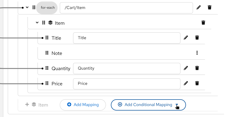 Add Conditional Mapping