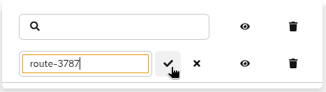 The name gets editable