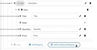 Add Conditional Mapping