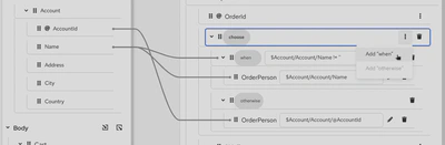 Configure when mapping