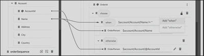 Configure when mapping