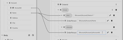 Configure when mapping