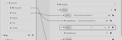 Configure when mapping