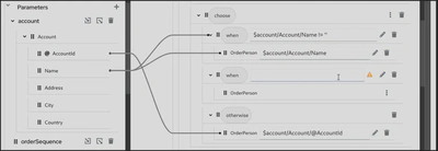 Configure when mapping