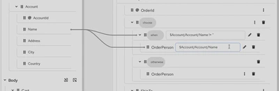 Configure when mapping