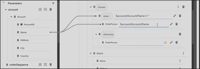 Configure when mapping