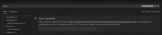 VSCode Kaoto settings