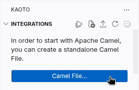 New Camel file