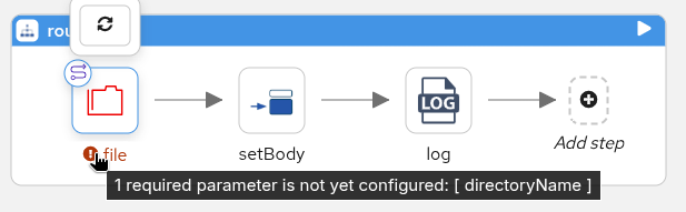 Missing directoryName