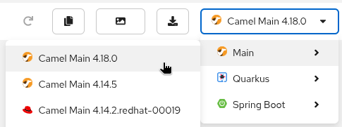 Select Camel 4.18 or newer