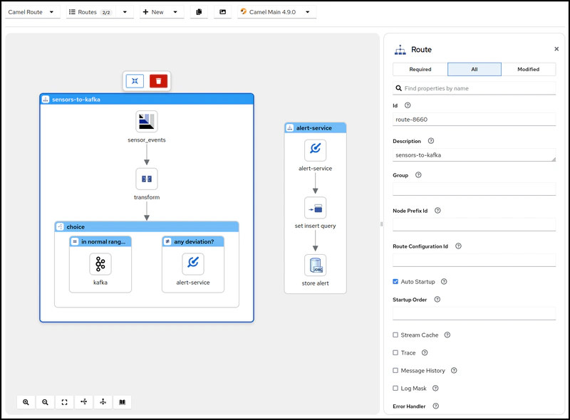 Visual Integration Editor