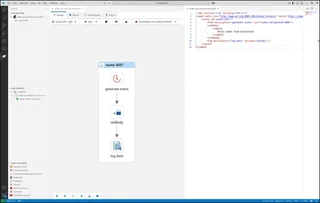 &ldquo;Show Kaoto with source and design view side by side&rdquo;